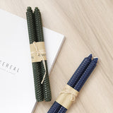 2pcs/set Nordic Long Rod Beeswax Candle Honeycomb Handmade Candles